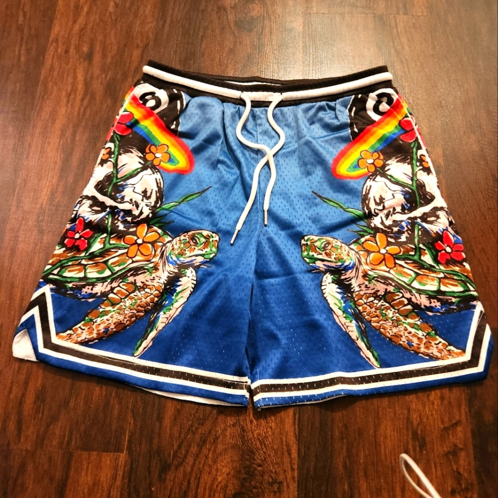 bitter sweet  Beautiful Universe Mesh Shorts size M